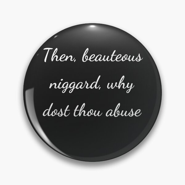 Item preview, "Then, beauteous niggard, why dost thou abuse" - handwriting white designed and sold by ariksworld.