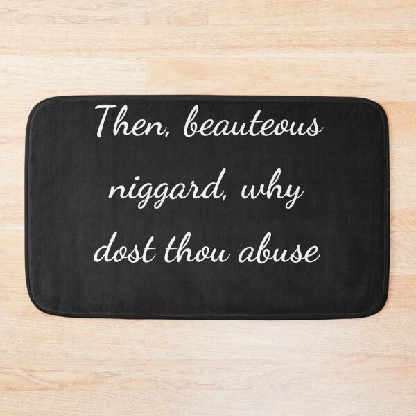 Item preview, "Then, beauteous niggard, why dost thou abuse" - handwriting white designed and sold by ariksworld.