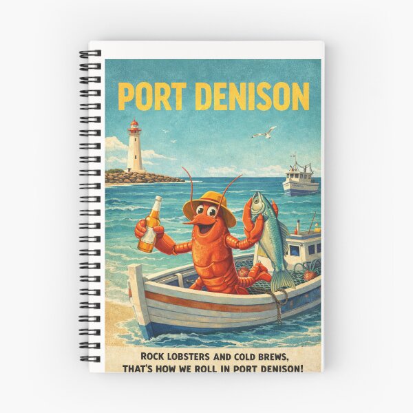 Item preview, ort Denison Harbor and Dongara Coastline Along Western Australia Indian Ocean designed and sold by Places On Earth.