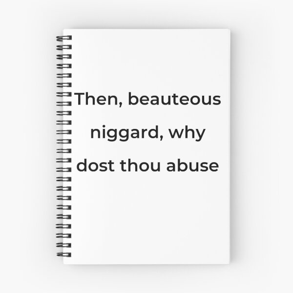 Item preview, "Then, beauteous niggard, why dost thou abuse" - print black designed and sold by ariksworld.