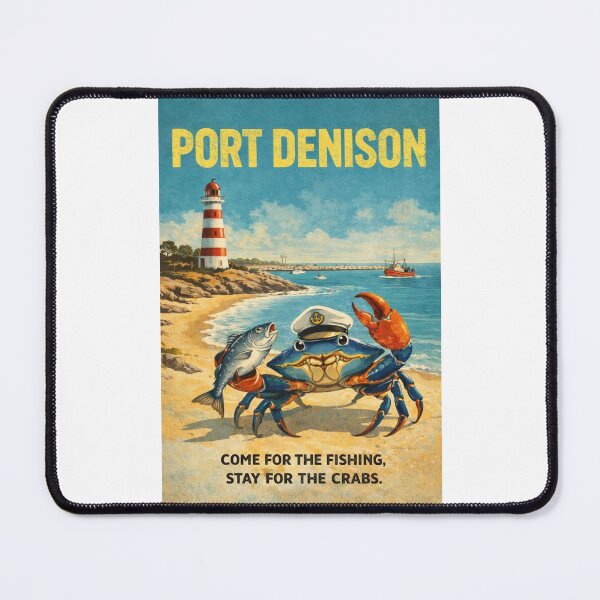 Item preview, Port Denison Lighthouse Coast and Dongara Waterfront of Western Australia designed and sold by Places On Earth.
