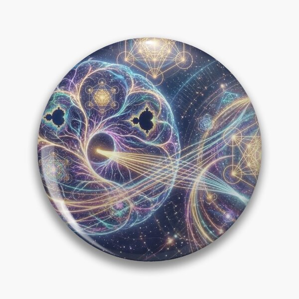 Item preview, Quantum Neural Weaver - Sacred Geometry Art for Meditation designed and sold by NettaArts.