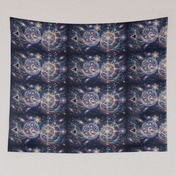 Item preview, Quantum Neural Weaver - Sacred Geometry Art for Meditation designed and sold by NettaArts.