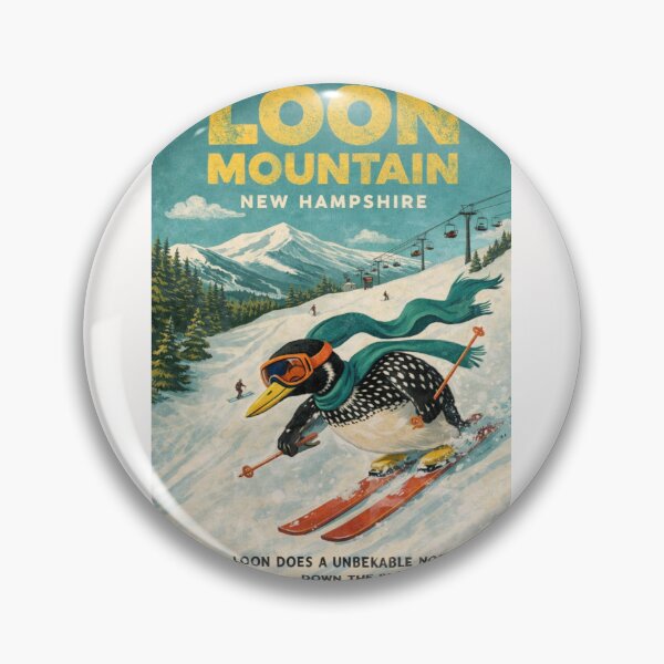 Item preview, Loon Mountain Ski Slopes and White Mountains Landscape in Lincoln New Hampshire designed and sold by Places On Earth.