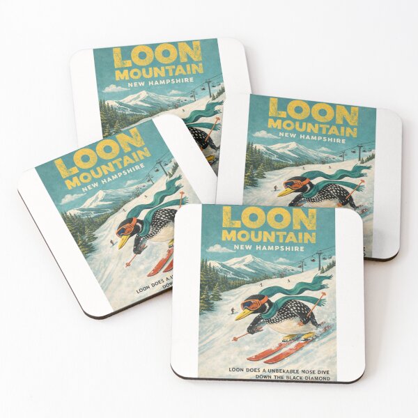 Item preview, Loon Mountain Ski Slopes and White Mountains Landscape in Lincoln New Hampshire designed and sold by Places On Earth.