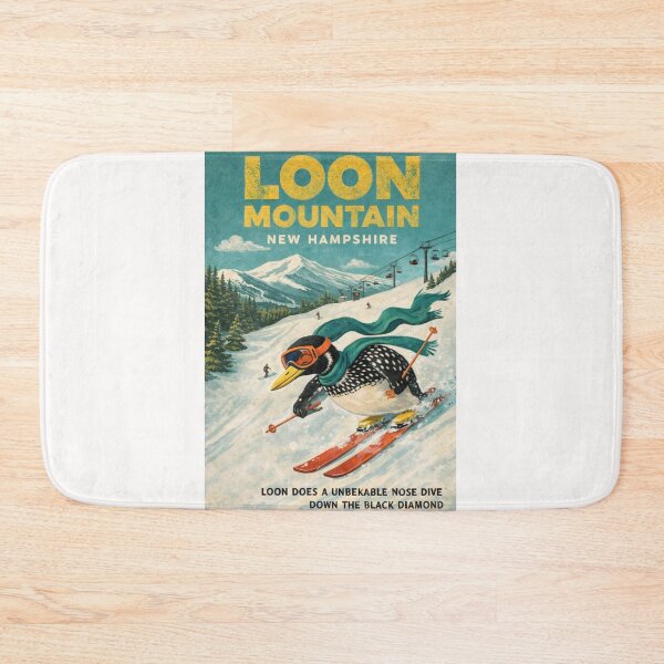 Item preview, Loon Mountain Ski Slopes and White Mountains Landscape in Lincoln New Hampshire designed and sold by Places On Earth.