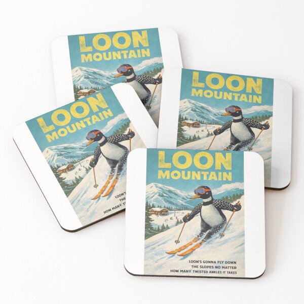 Item preview, Loon Mountain and White Mountain National Forest Peaks in Lincoln New Hampshire designed and sold by Places On Earth.