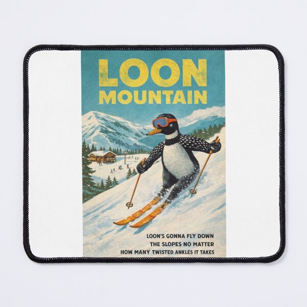 Item preview, Loon Mountain and White Mountain National Forest Peaks in Lincoln New Hampshire designed and sold by Places On Earth.