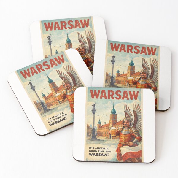 Item preview, Warsaw Old Town and Royal Castle Square in Mazowieckie Poland designed and sold by Places On Earth.