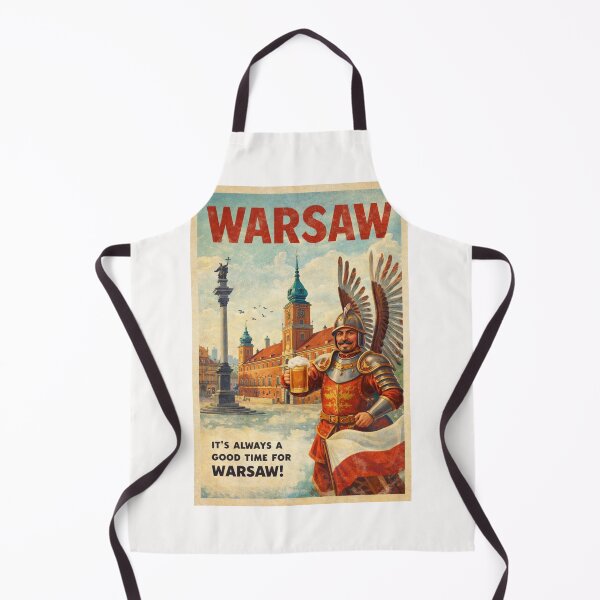 Item preview, Warsaw Old Town and Royal Castle Square in Mazowieckie Poland designed and sold by Places On Earth.