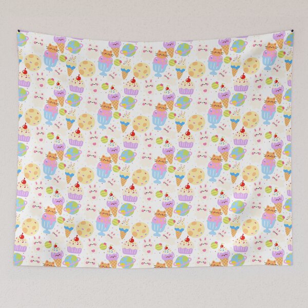 Item preview, Ice Cream Planet Party Seamless  designed and sold by KJackArtwork.