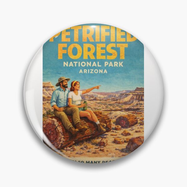 Item preview, Petrified Forest National Park and Painted Desert Badlands of Arizona designed and sold by Places On Earth.