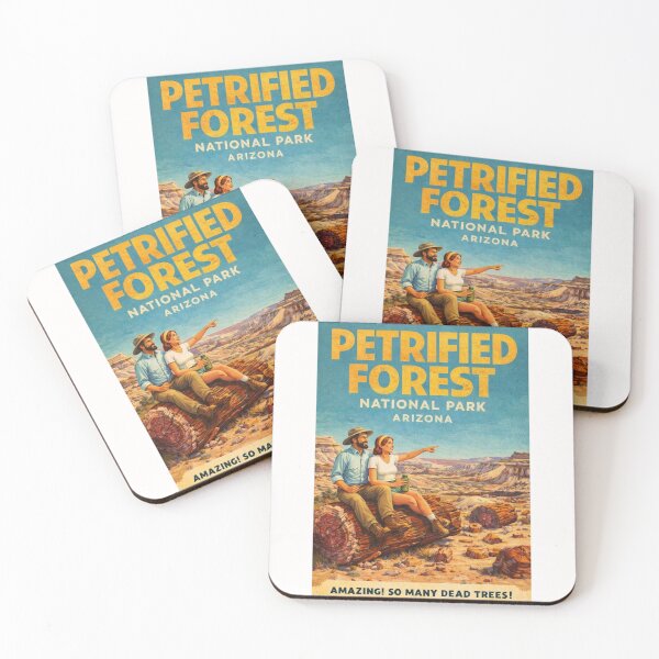 Item preview, Petrified Forest National Park and Painted Desert Badlands of Arizona designed and sold by Places On Earth.