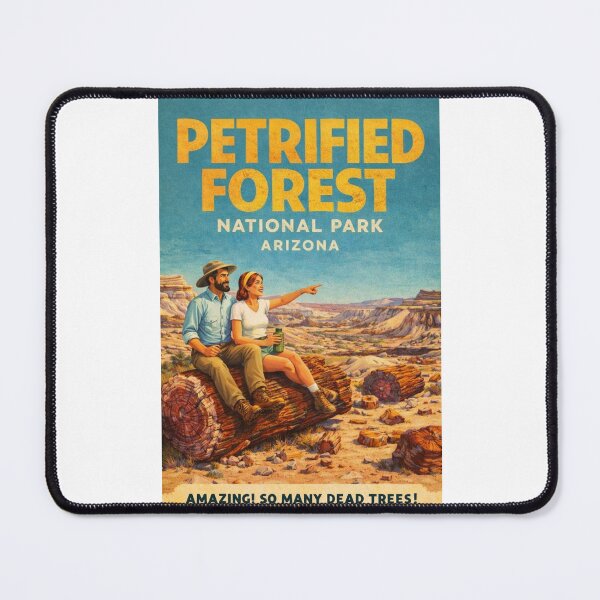 Item preview, Petrified Forest National Park and Painted Desert Badlands of Arizona designed and sold by Places On Earth.