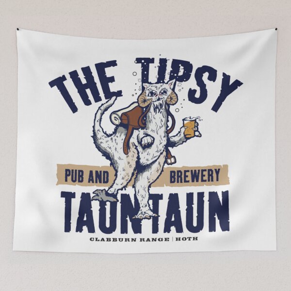 Item preview, The Tipsy Tauntaun designed and sold by vandyvan.