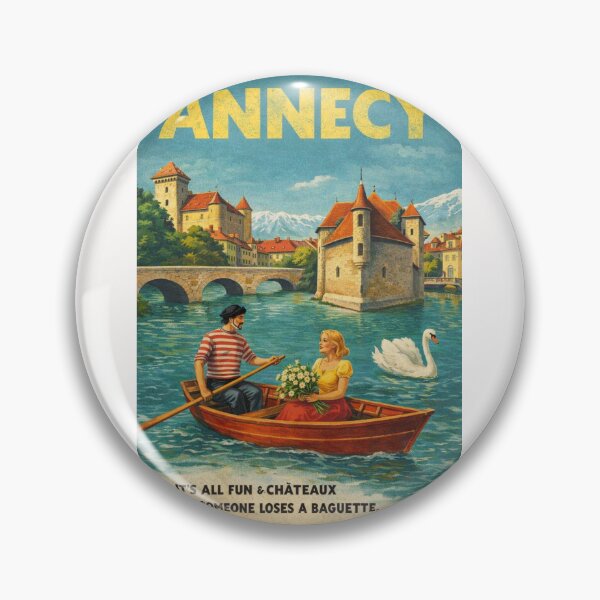 Item preview, Annecy Old Town and Lake Annecy Waterfront in Haute-Savoie Auvergne-Rhône-Alpes designed and sold by Places On Earth.