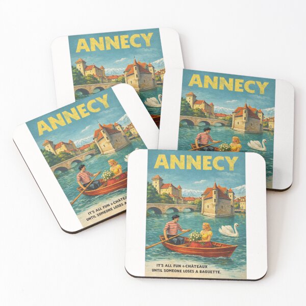 Item preview, Annecy Old Town and Lake Annecy Waterfront in Haute-Savoie Auvergne-Rhône-Alpes designed and sold by Places On Earth.