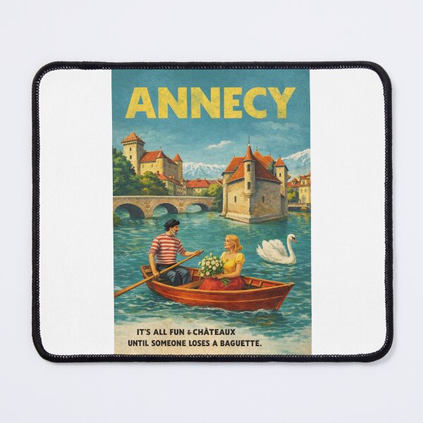 Item preview, Annecy Old Town and Lake Annecy Waterfront in Haute-Savoie Auvergne-Rhône-Alpes designed and sold by Places On Earth.