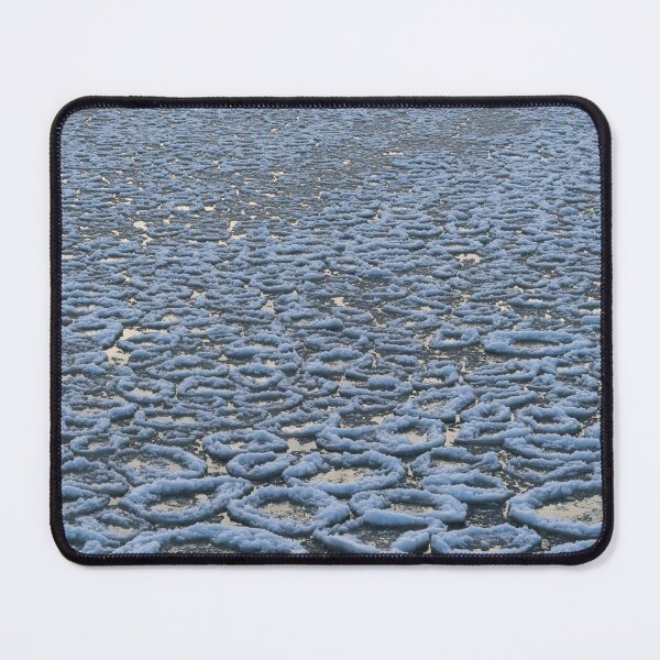 Item preview, Hundreds of Cool Ice Circles on a Frozen Lake designed and sold by Georgia Mizuleva.
