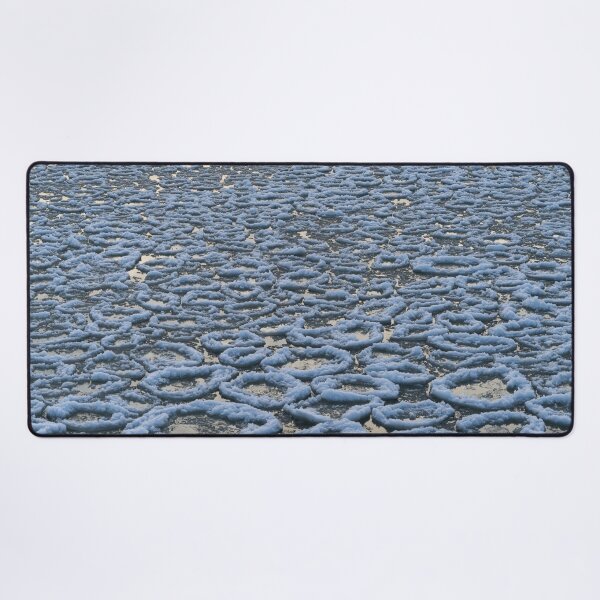 Item preview, Hundreds of Cool Ice Circles on a Frozen Lake designed and sold by Georgia Mizuleva.