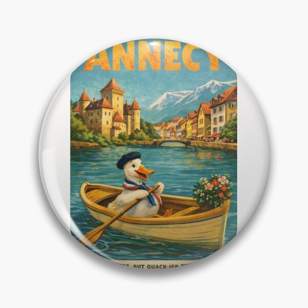 Item preview, Annecy Lakefront and Château d’Annecy Skyline in Haute-Savoie France designed and sold by Places On Earth.