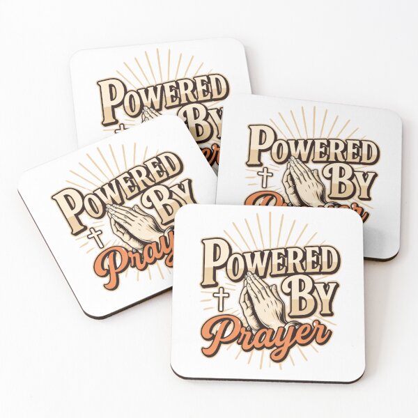 Item preview, Powered by prayer designed and sold by Creavatim .