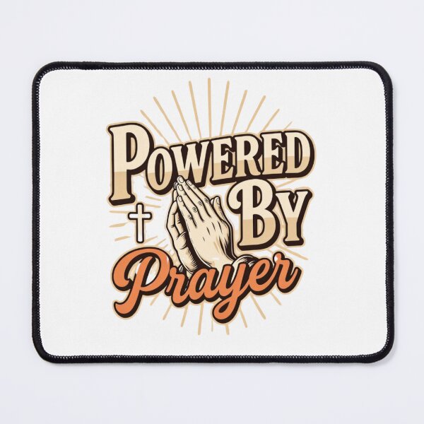 Item preview, Powered by prayer designed and sold by Creavatim .