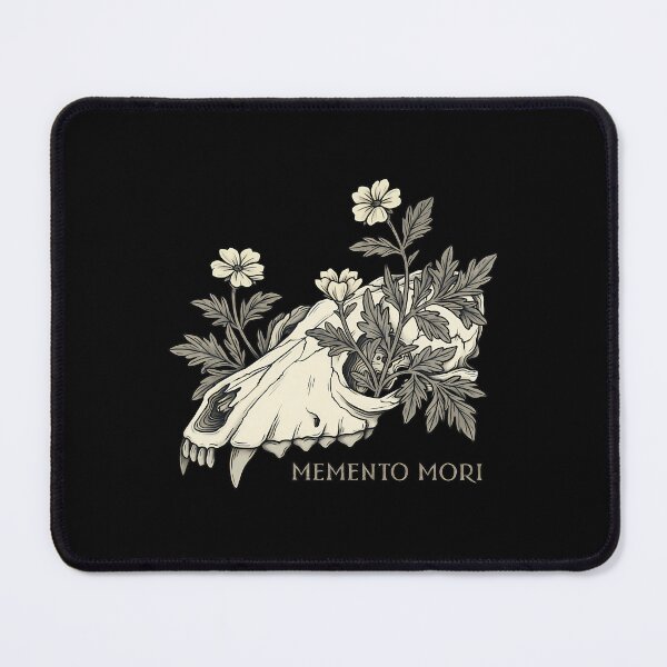 Item preview, Memento Mori Animal Skull Therian Gothic Art designed and sold by ajxaovjq6.