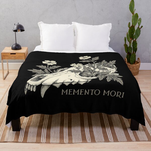 Item preview, Memento Mori Animal Skull Therian Gothic Art designed and sold by ajxaovjq6.