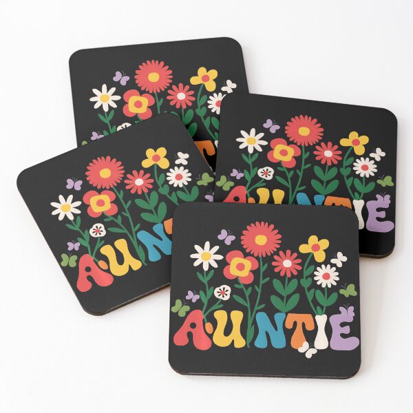 Item preview, Auntie Flower Garden Retro Floral Design designed and sold by zamiokaline.