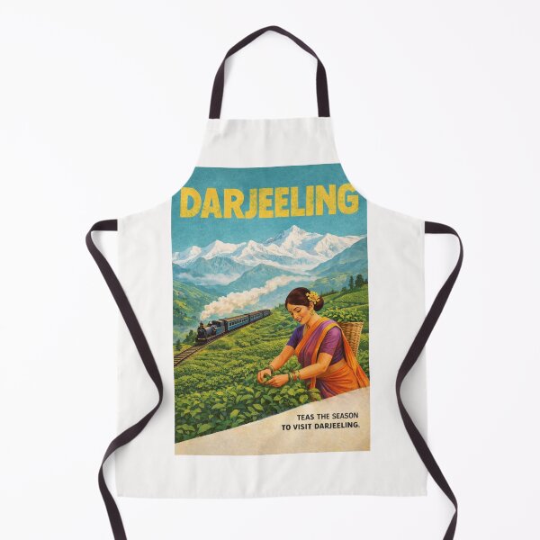 Item preview, Darjeeling Himalayan Railway and Kanchenjunga Tea Gardens in West Bengal India designed and sold by Places On Earth.