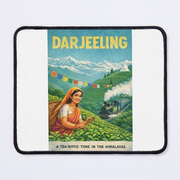 Item preview, Darjeeling Tea Gardens and Kanchenjunga Himalayan Landscape in West Bengal designed and sold by Places On Earth.