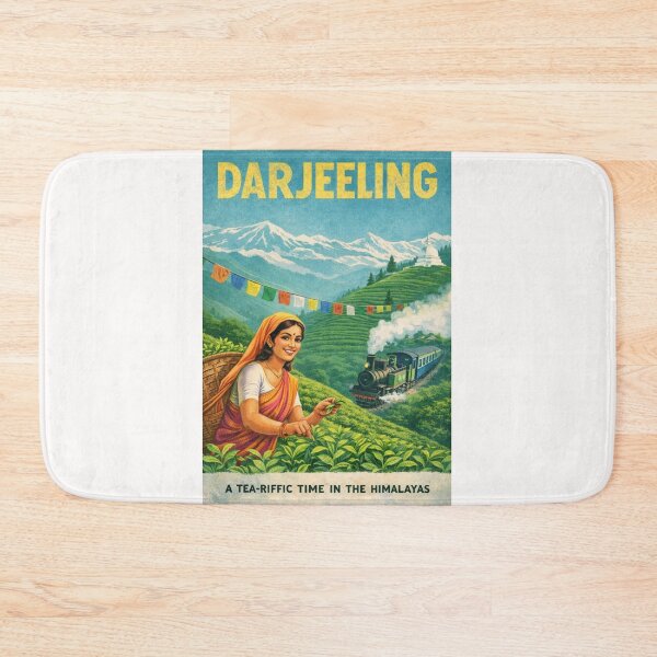 Item preview, Darjeeling Tea Gardens and Kanchenjunga Himalayan Landscape in West Bengal designed and sold by Places On Earth.