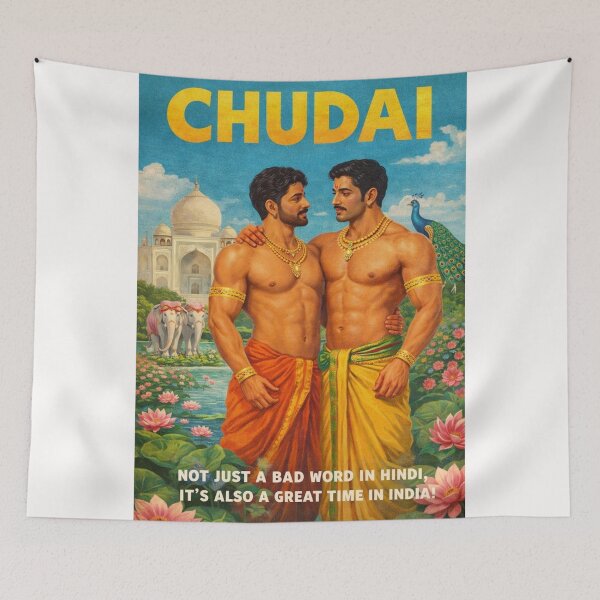 Item preview, Chudai Hindi Slang Expression within Indian Cultural and Gay Context designed and sold by Places On Earth.