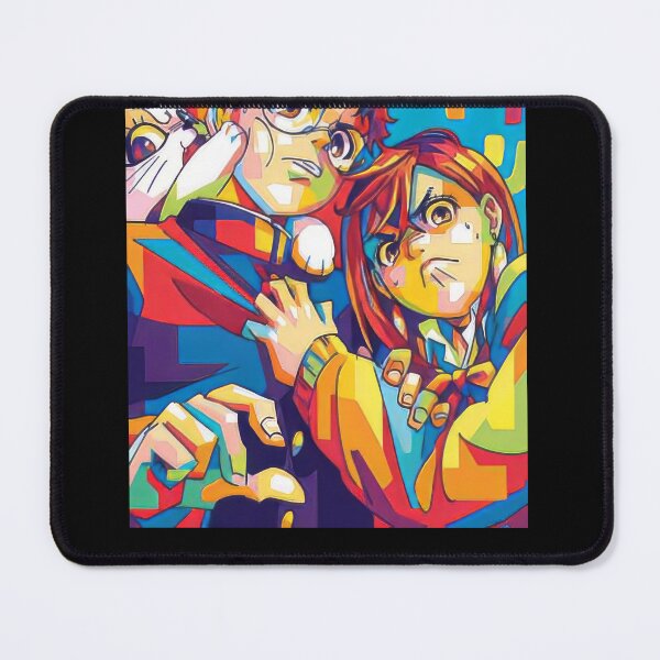 Item preview, Momo Ayase Okarun and Turbo Granny Pop Art designed and sold by sandrahofer-art.