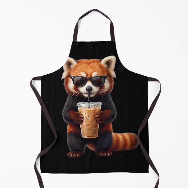Item preview, Funny Red Panda Drinking Iced Coffee Meme Red Panda Lover designed and sold by TerryConnells.