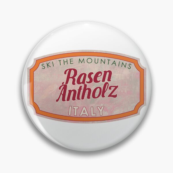 Artikelvorschau, Rasen-Antholz, Italien, Trentino-Südtirol, Ski, strukturiertes Skiabzeichen entworfen und verkauft von Wanderful-roads.