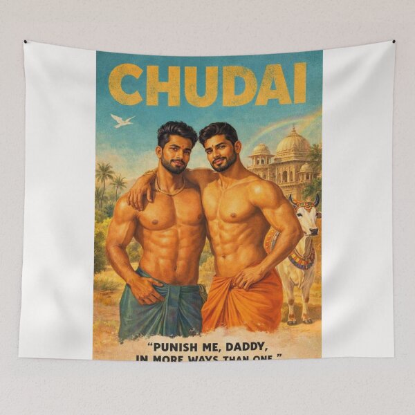 Item preview, Chudai Hindi Slang Expression within Indian Cultural and LGBTQ Context designed and sold by Places On Earth.