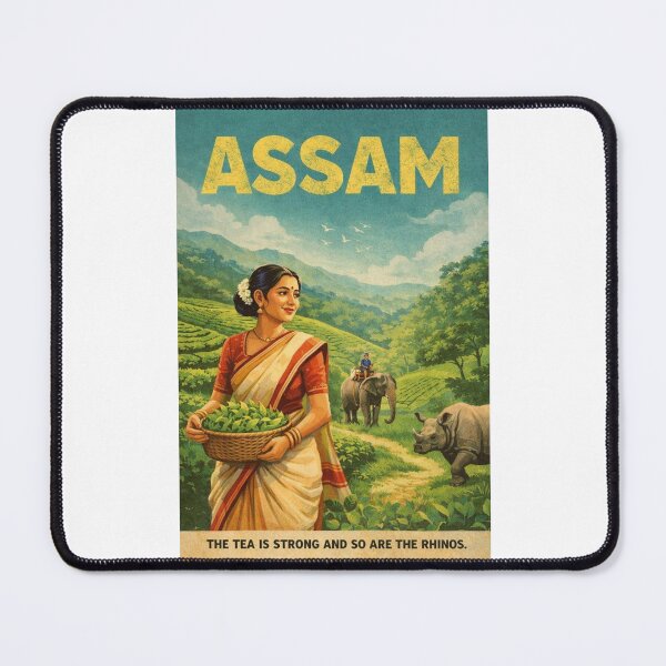 Item preview, Assam Brahmaputra Valley and Kaziranga National Park in Northeast India designed and sold by Places On Earth.