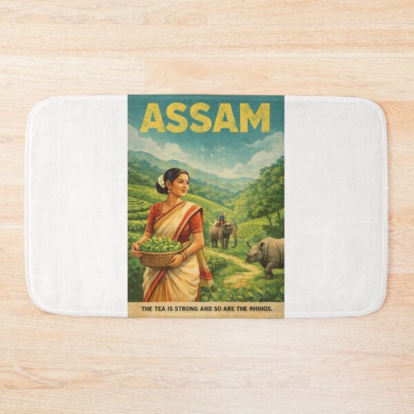 Item preview, Assam Brahmaputra Valley and Kaziranga National Park in Northeast India designed and sold by Places On Earth.
