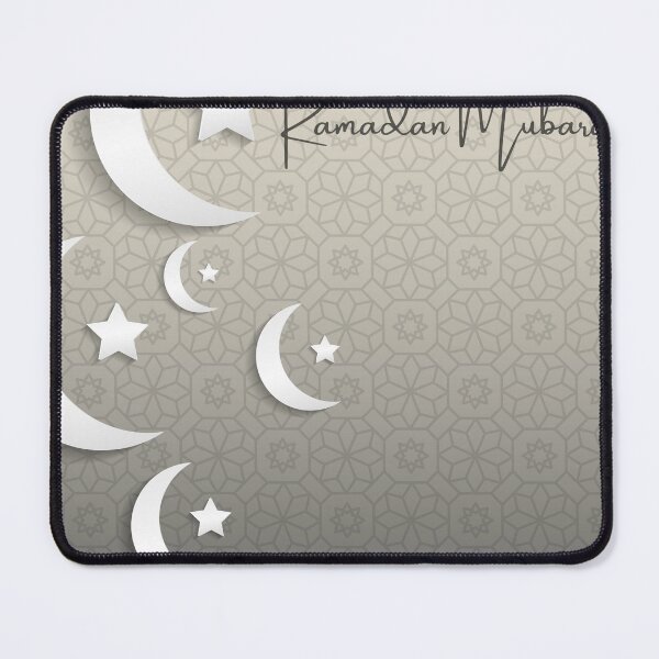 Item preview, Ramadan Mubarak Elegant Minimalist Moon and Stars designed and sold by ArtStudioByMe.