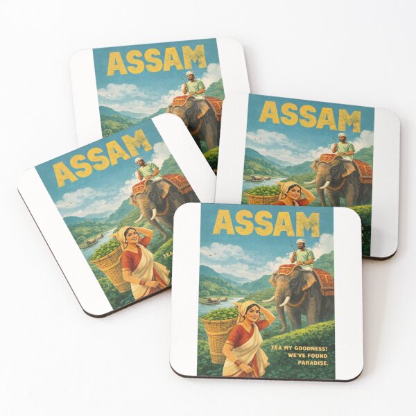 Item preview, Assam Brahmaputra Valley Tea Gardens and Kaziranga Landscape in Northeast India designed and sold by Places On Earth.