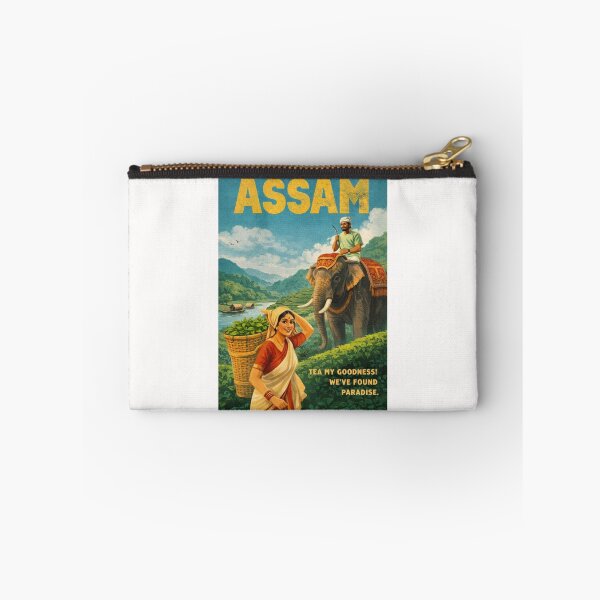 Item preview, Assam Brahmaputra Valley Tea Gardens and Kaziranga Landscape in Northeast India designed and sold by Places On Earth.