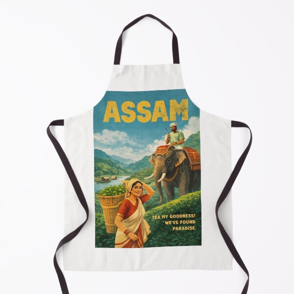 Item preview, Assam Brahmaputra Valley Tea Gardens and Kaziranga Landscape in Northeast India designed and sold by Places On Earth.