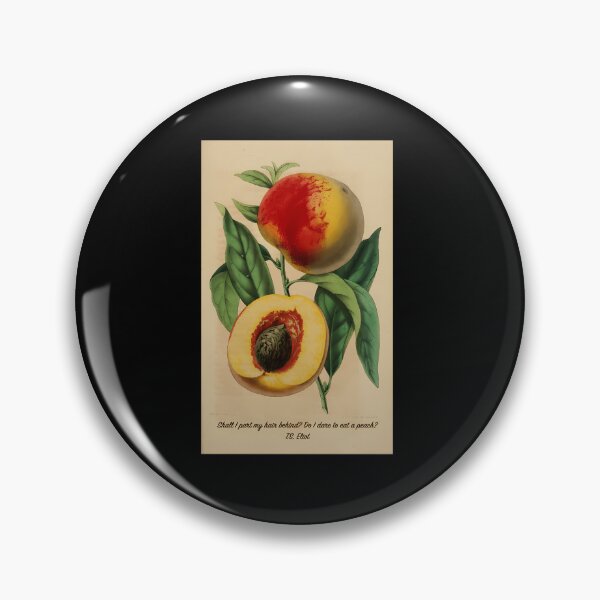 Item preview, J Alfred Prufrock Peach Quote T.S. Eliot Poem designed and sold by ajxaovjq6.