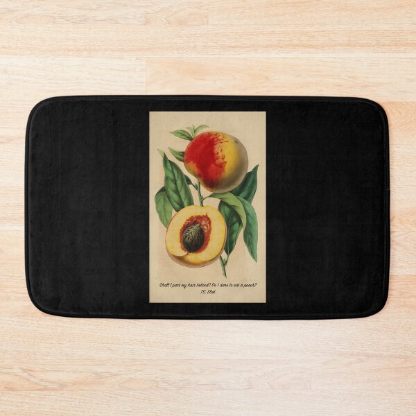 Item preview, J Alfred Prufrock Peach Quote T.S. Eliot Poem designed and sold by ajxaovjq6.