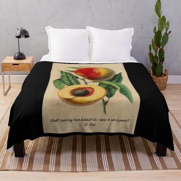 Item preview, J Alfred Prufrock Peach Quote T.S. Eliot Poem designed and sold by ajxaovjq6.