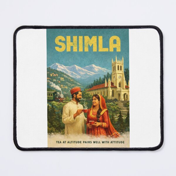 Item preview, Shimla Christ Church and Himalayan Hill Station in Himachal Pradesh India designed and sold by Places On Earth.