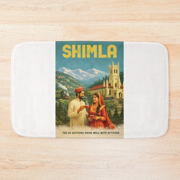 Item preview, Shimla Christ Church and Himalayan Hill Station in Himachal Pradesh India designed and sold by Places On Earth.