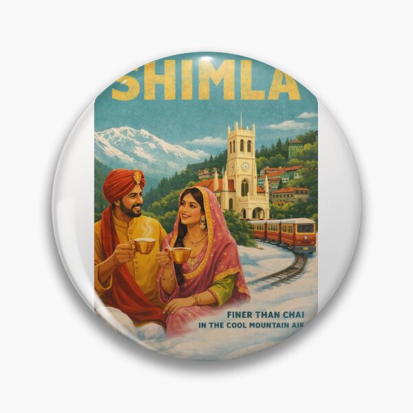 Item preview, Shimla Christ Church Ridge and Kalka Shimla Railway in Himachal Pradesh designed and sold by Places On Earth.